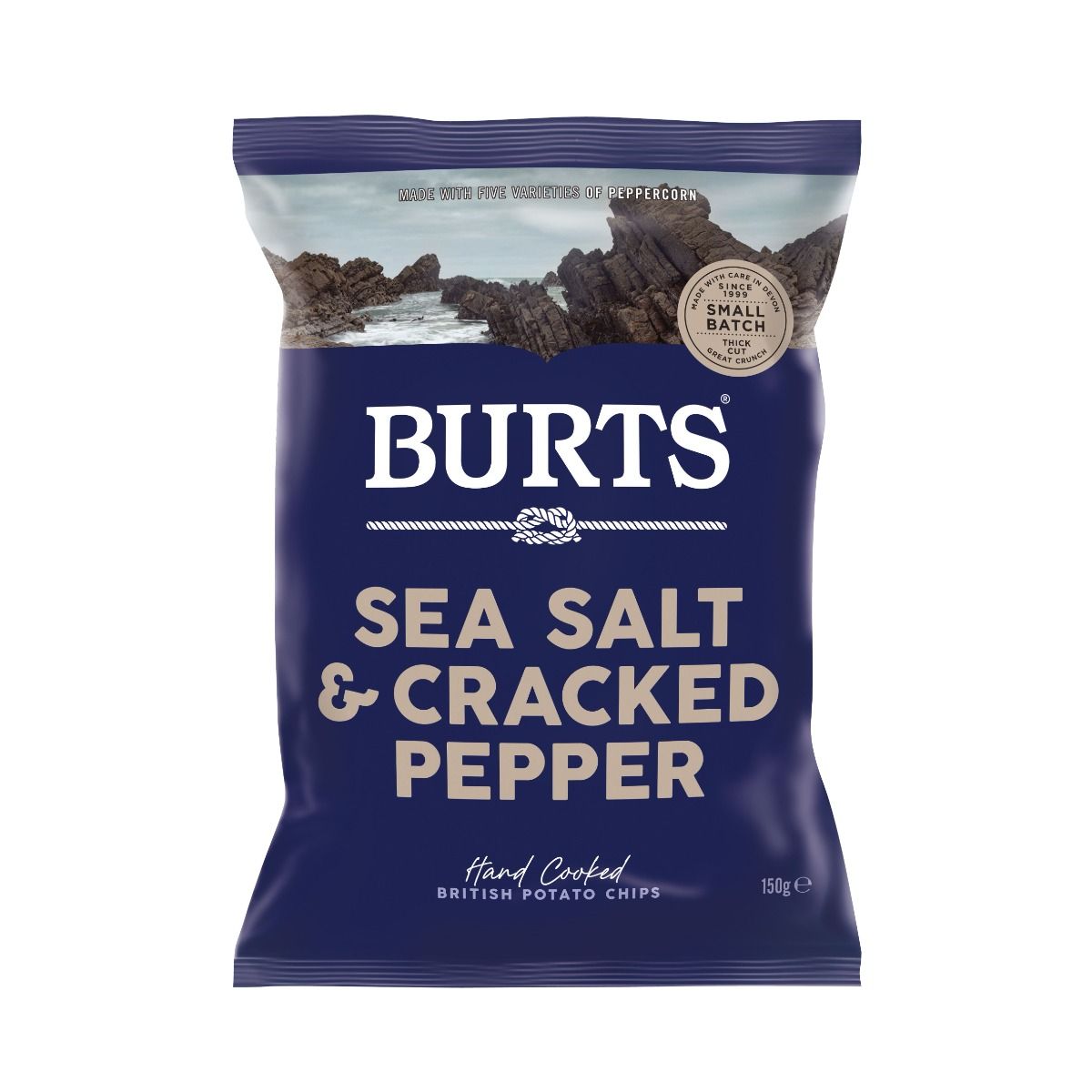 Se Burts Chips Havssalt & Krossade Pepparkorn 150 g ✔ Stort utbud av BURTÂ´S ✔ Snabb leverans: 1 - 2 vardagar och billig frakt - Artikelnummer: BLS-702740 och streckkod / Ean: 5034709001438 i lager - Rea på Delikatesser > Snacks > Chips Spara upp till 51% - Över 785 välkända varumärken på rea