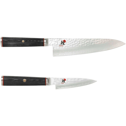 Se Miyabi MIZU Knivset m. 2 knivar (Kockkniv og Gröntsakskniv) ✔ Stort utbud av MIYABI Knive ✔ Snabb leverans: 1 - 2 vardagar och billig frakt - Artikelnummer: SVS-1223 och streckkod / Ean: 4009839536786 i lager - Rea på KÖKSKNIVAR & TILLBEHÖR > Knivset Spara upp till 51% - Över 785 välkända varumärken på rea