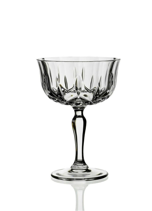 Se Rcr Opera Champagne Coupe 24 Cl 6st. ✔ Stort utbud av RCR Glas ✔ Snabb leverans: 1 - 2 vardagar och billig frakt - Artikelnummer: BLS-655815 och streckkod / Ean: 8007815258499 i lager - Rea på Hem och trädgård > Kök och matsal > Serviser > Glas och karaffer > Glas på fot Spara upp till 51% - Över 785 välkända varumärken på rea