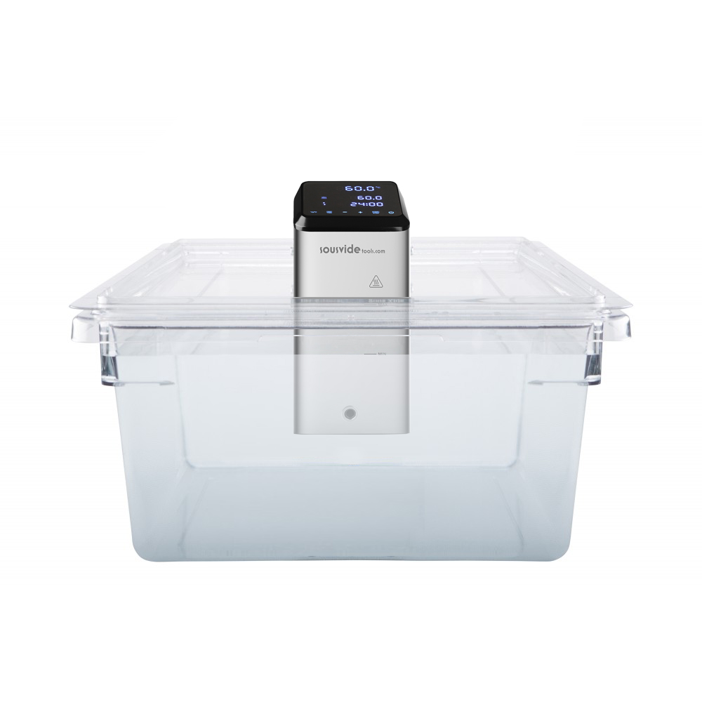 Se Sous Vide kar 56 liter m. lock till iVide® Plus WIFI Professional Sous Vide Cirkulator ✔ Stort utbud av SousVideTools ✔ Snabb leverans: 1 - 2 vardagar och billig frakt - Artikelnummer: SVS-985 och streckkod / Ean: 0634158761690 i lager - Rea på SOUS VIDE TILLBEHÖR > Sous Vide kar Spara upp till 51% - Över 785 välkända varumärken på rea