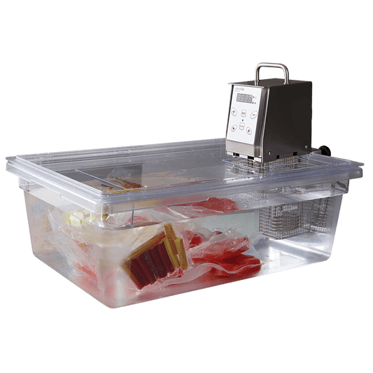 Se Sous Vide kar 56 liter m. lock till SousVideTools® Platinum 2.0 SousVide Cirkulator ✔ Stort utbud av SousVideTools ✔ Snabb leverans: 1 - 2 vardagar och billig frakt - Artikelnummer: SVS-1312 och streckkod / Ean: i lager - Rea på SOUS VIDE TILLBEHÖR > Sous Vide kar Spara upp till 51% - Över 785 välkända varumärken på rea